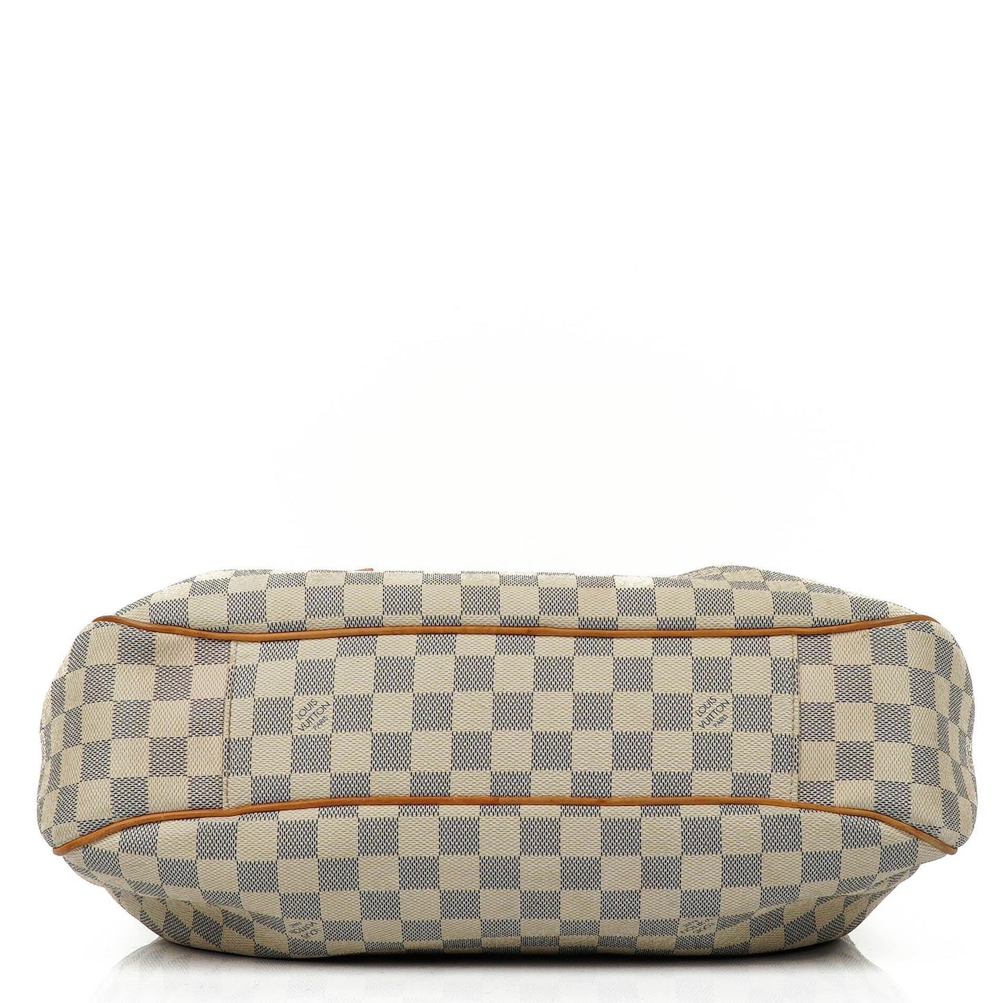 Louis Vuitton Evora MM aus beschichtetem Damier Azur Canvas