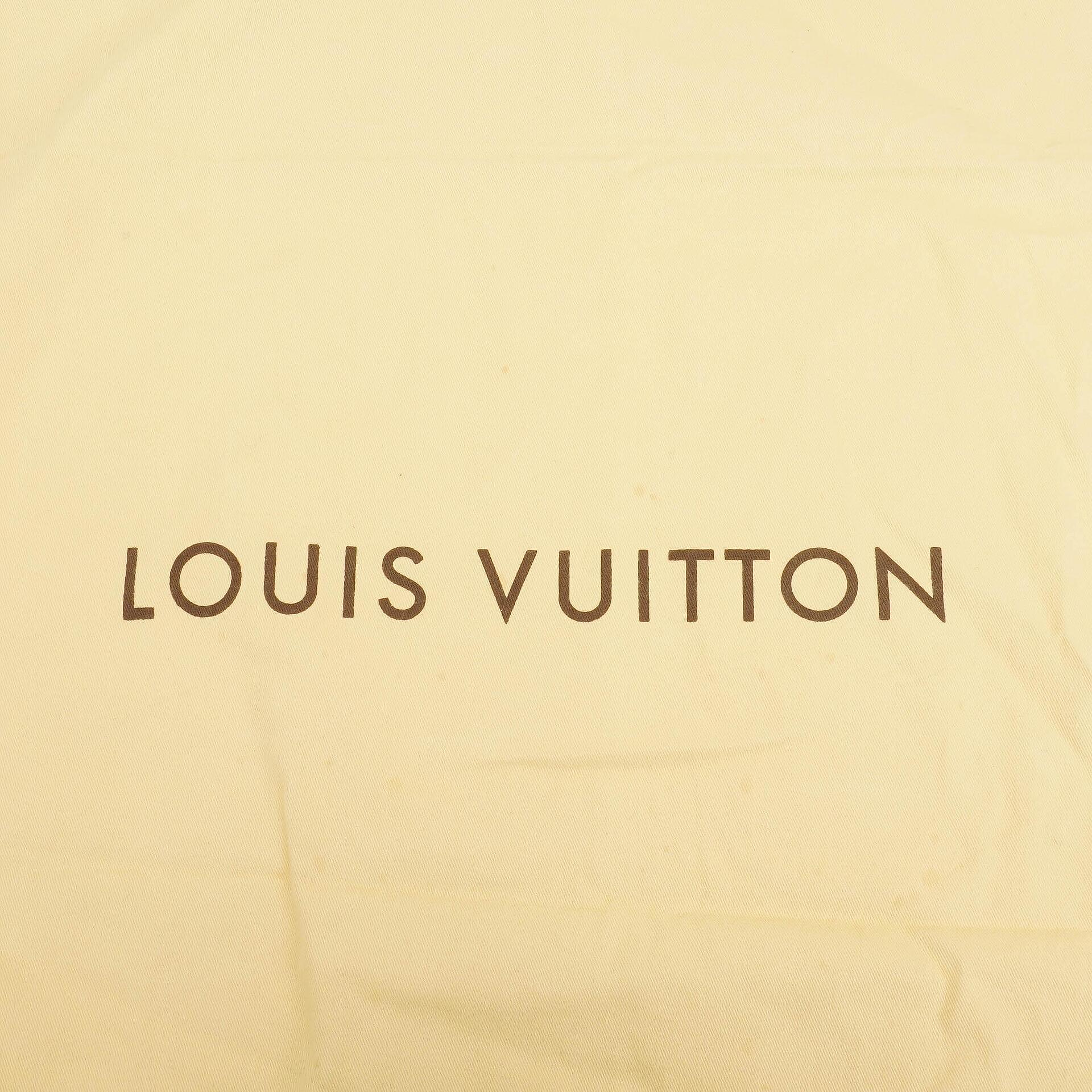 Louis Vuitton Neverfull MM Tragetasche aus beschichtetem Damier Azur Canvas