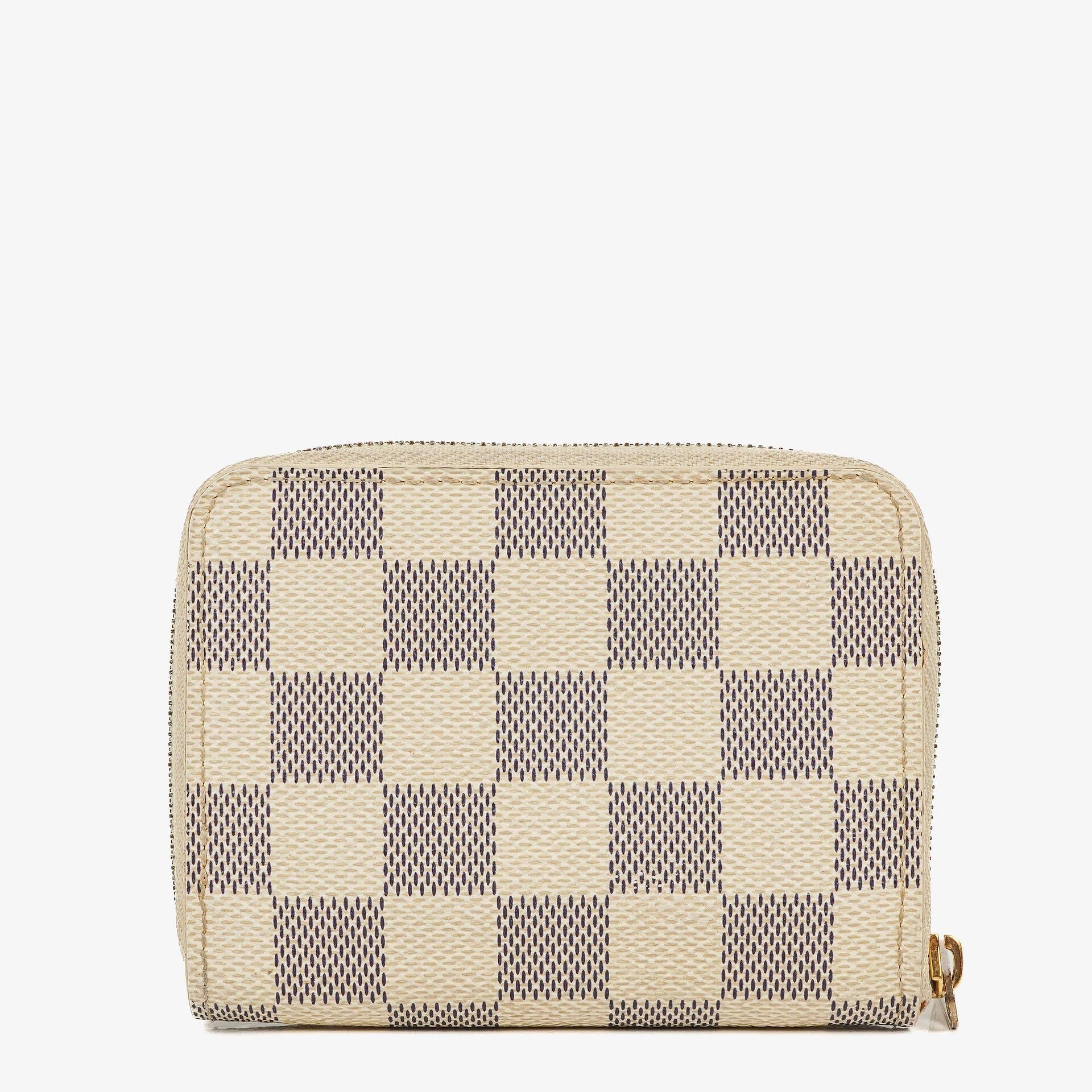 Louis Vuitton Damier Azur Zippy Münzgeldbörse