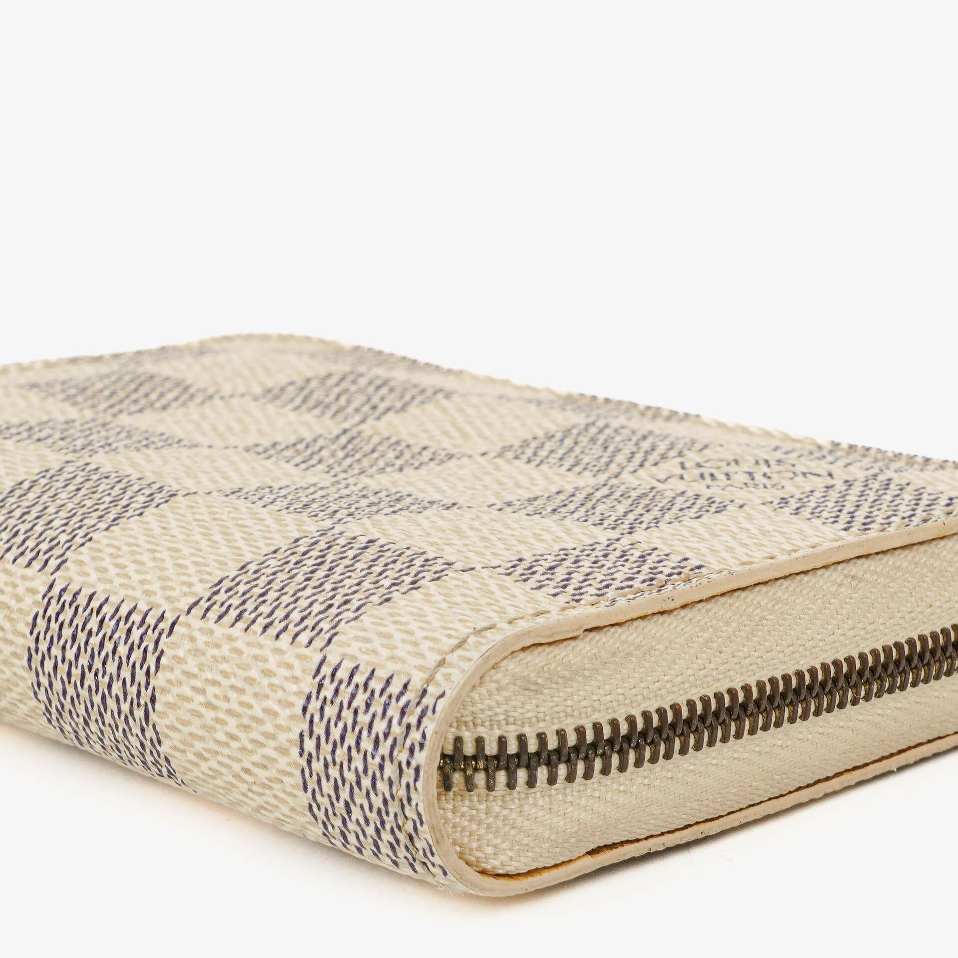 Louis Vuitton Damier Azur Zippy Münzgeldbörse
