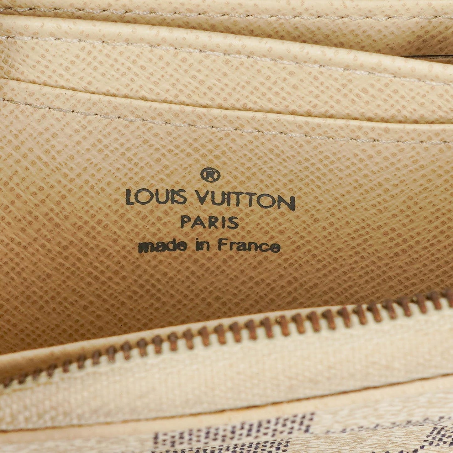 Louis Vuitton Damier Azur Zippy Münzgeldbörse