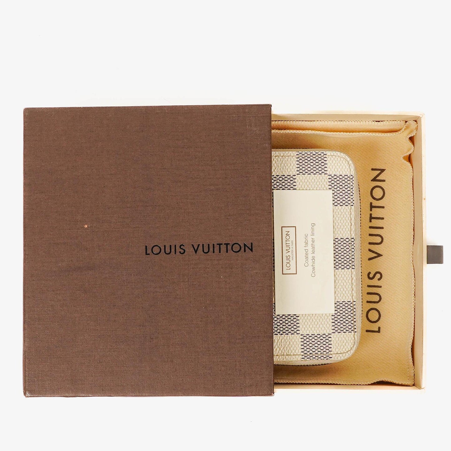 Louis Vuitton Damier Azur Zippy Münzgeldbörse