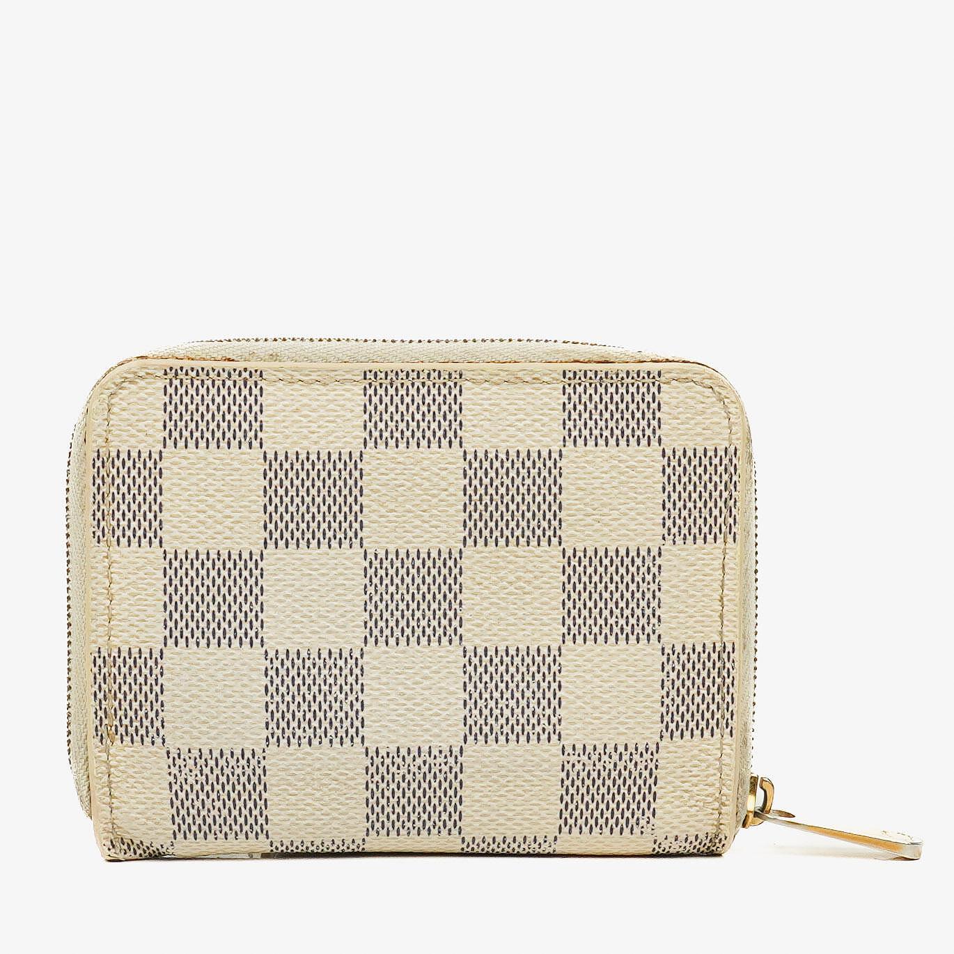 Louis Vuitton Zippy Münzgeldbörse in Damier Azur