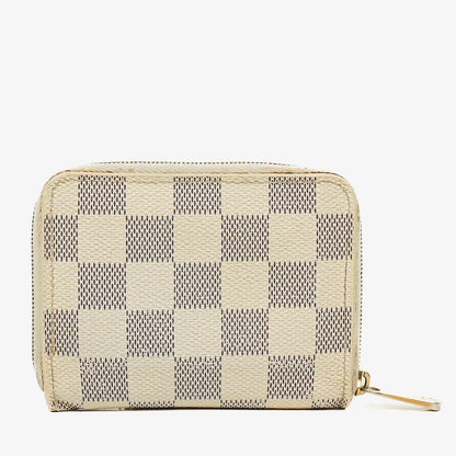 Louis Vuitton Zippy Münzgeldbörse in Damier Azur