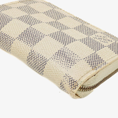 Louis Vuitton Zippy Münzgeldbörse in Damier Azur