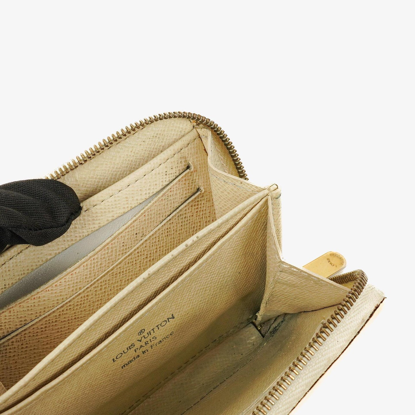 Louis Vuitton Zippy Münzgeldbörse in Damier Azur
