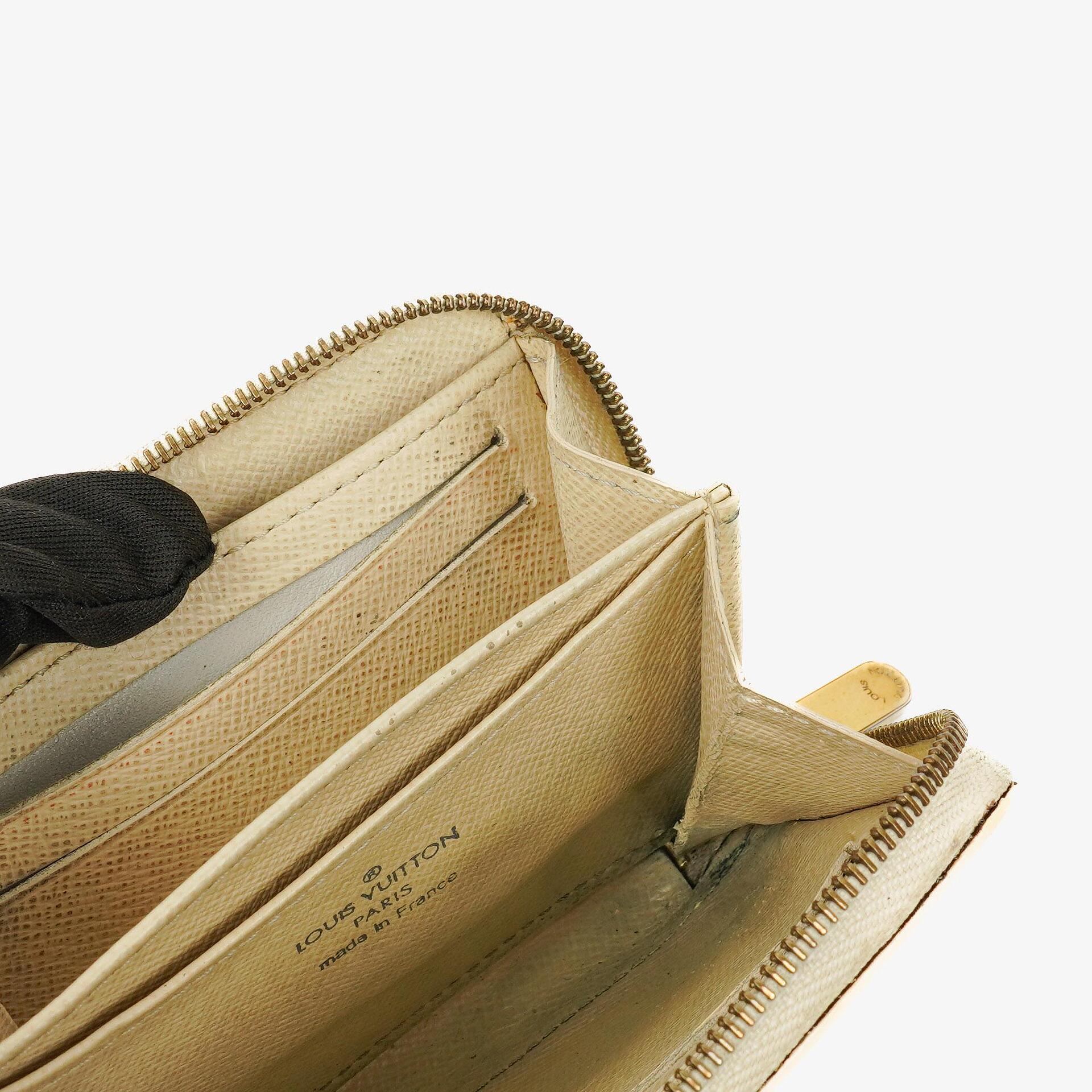 Louis Vuitton Zippy Münzgeldbörse in Damier Azur
