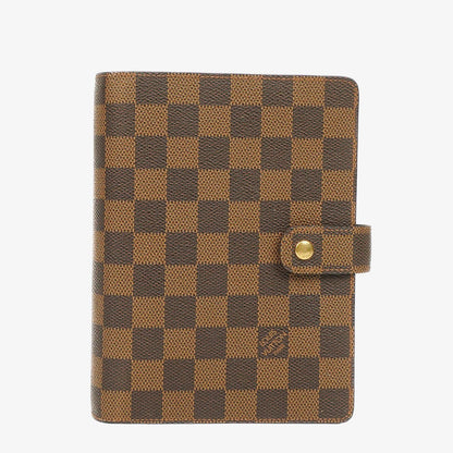 Louis Vuitton Damier Ebene Medium Ring Agenda