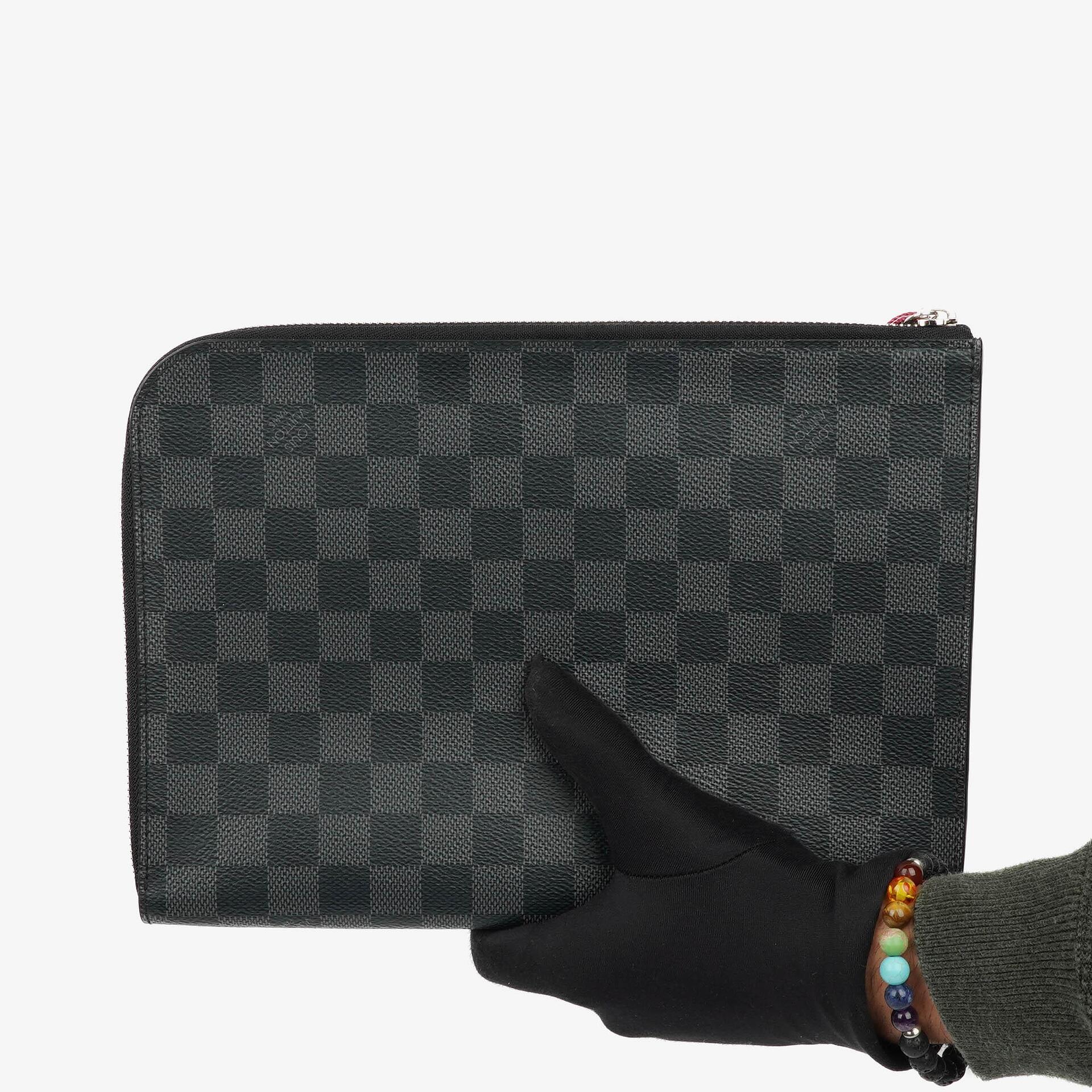 Louis Vuitton Pochette Jour PM Damier Graphite Canvas Etui