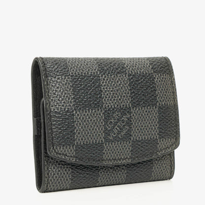 Louis Vuitton Manschettenknopf-Etui in Damier Graphite