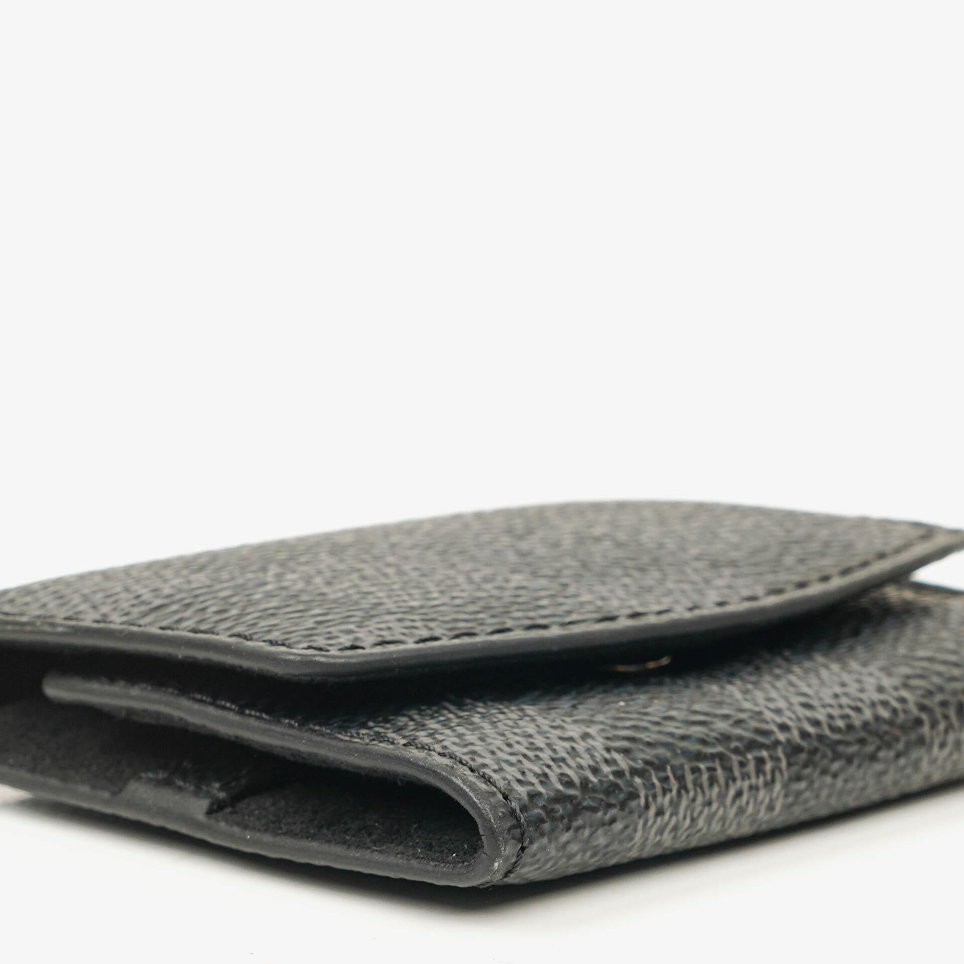 Louis Vuitton Manschettenknopf-Etui in Damier Graphite