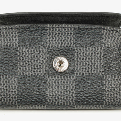 Louis Vuitton Manschettenknopf-Etui in Damier Graphite