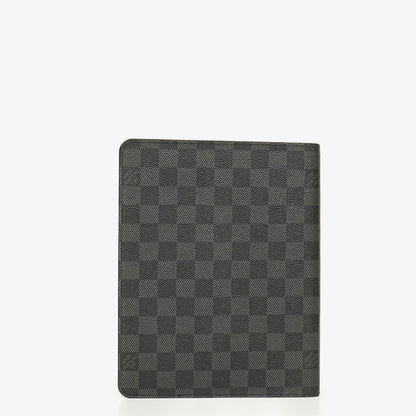 Louis Vuitton Damier Graphite Desk Agenda Cover