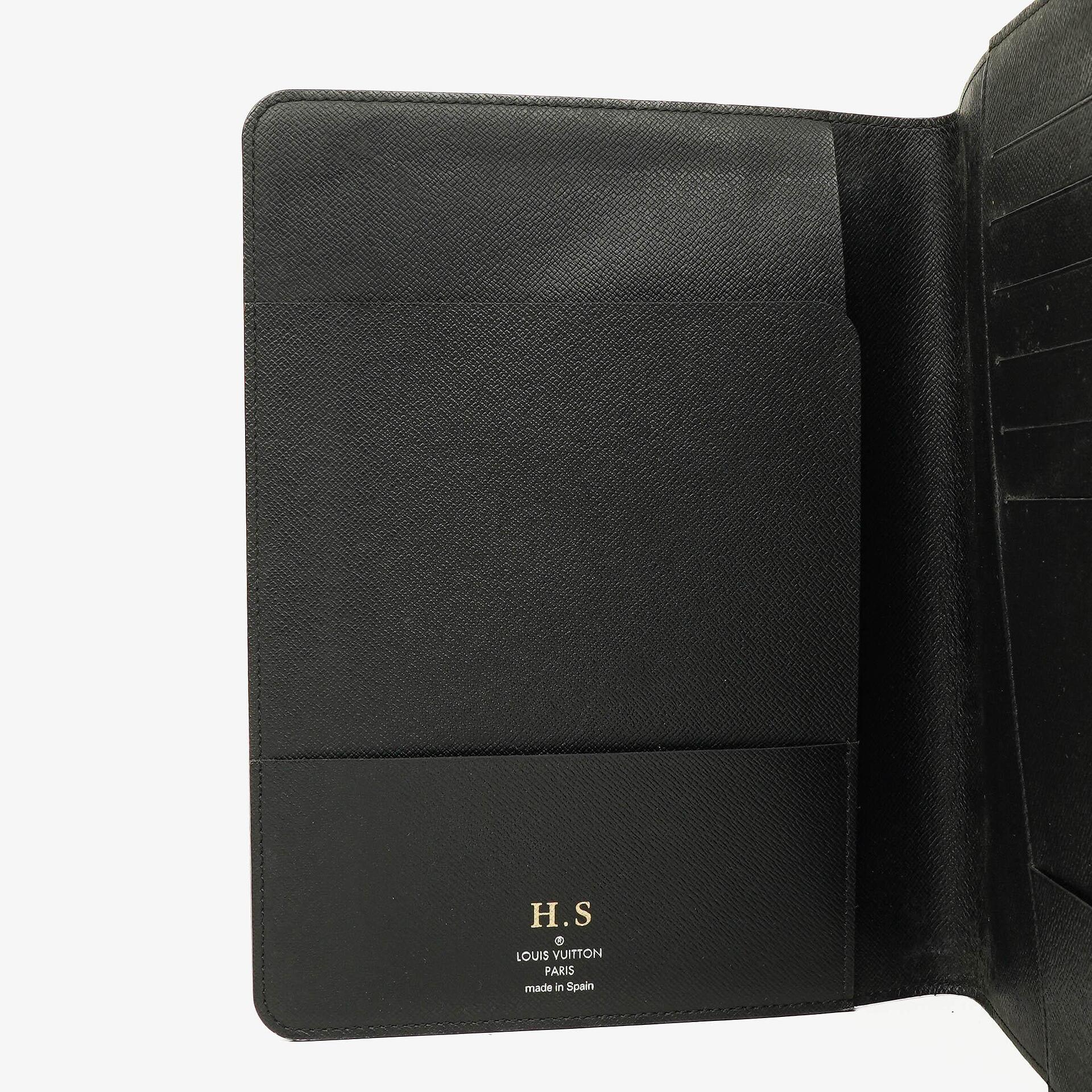 Louis Vuitton Damier Graphite Desk Agenda Cover