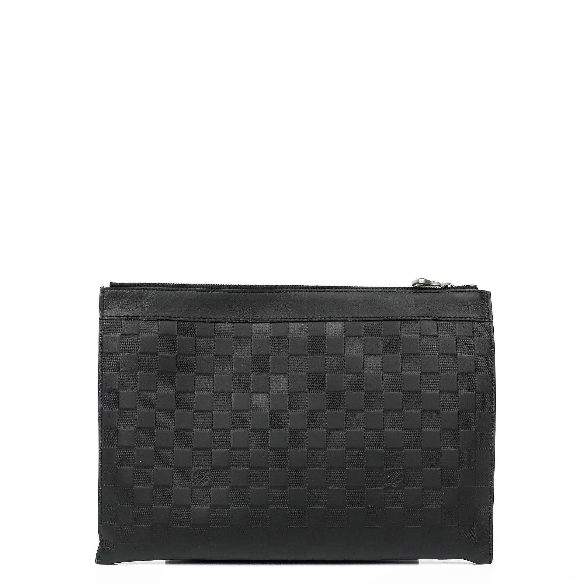 Louis Vuitton Damier Infini Discovery Pochette GM Onyx