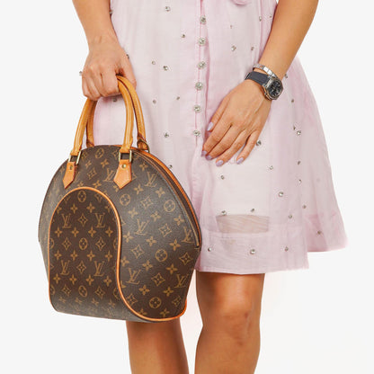 Louis Vuitton Ellipse MM Tasche aus Monogram Canvas