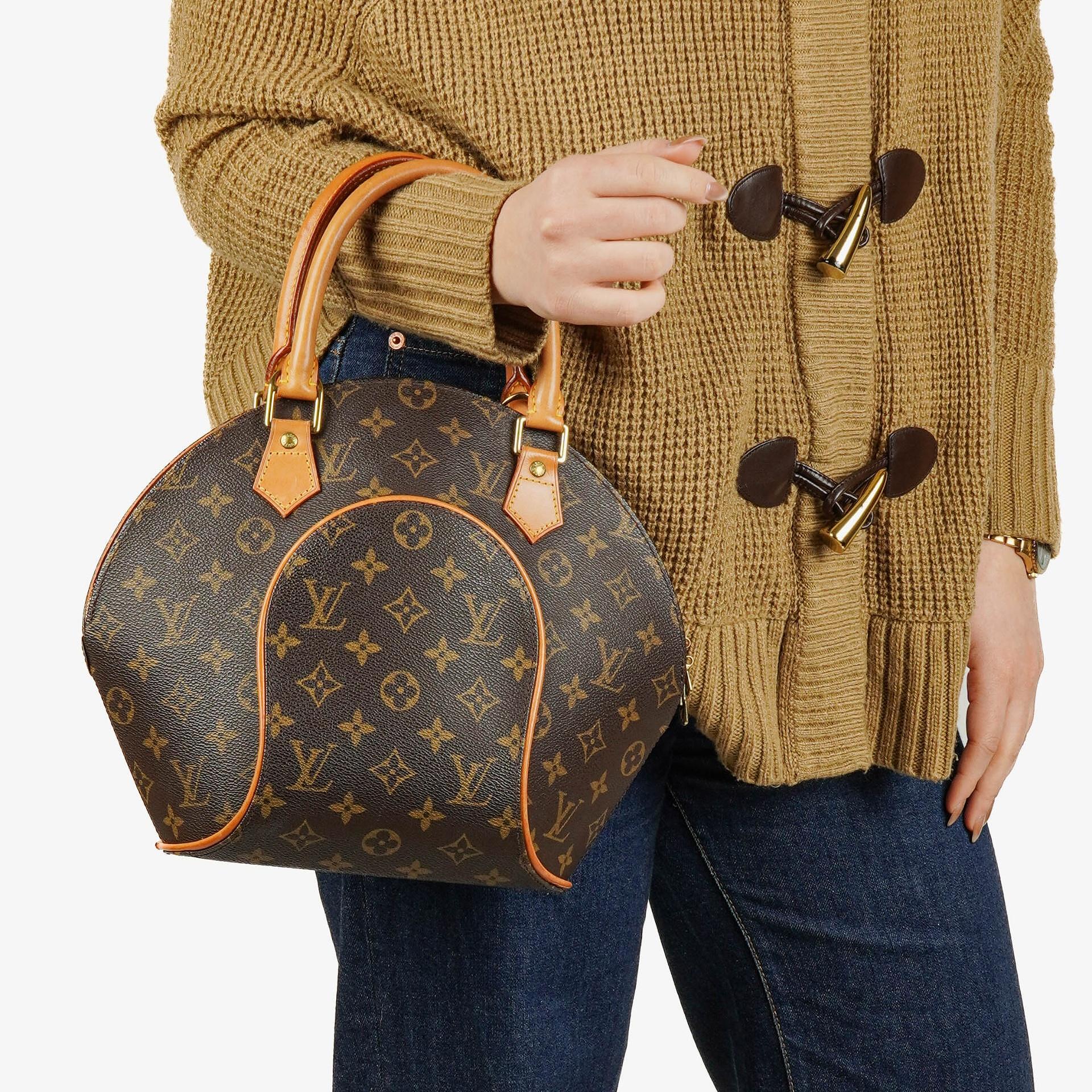 Louis Vuitton Ellipse PM Handtasche aus Monogram Canvas