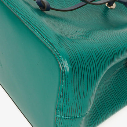 Louis Vuitton Néonoé BB Tasche aus Epi Leder in Smaragdgrün und Indigo