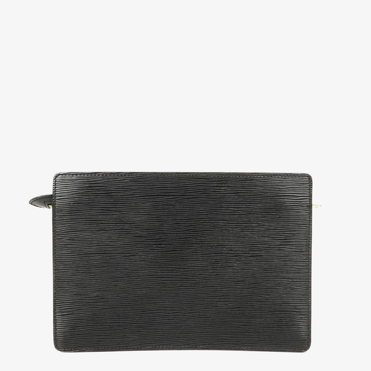 Louis Vuitton Enghien Schultertasche aus schwarzem Epi-Leder