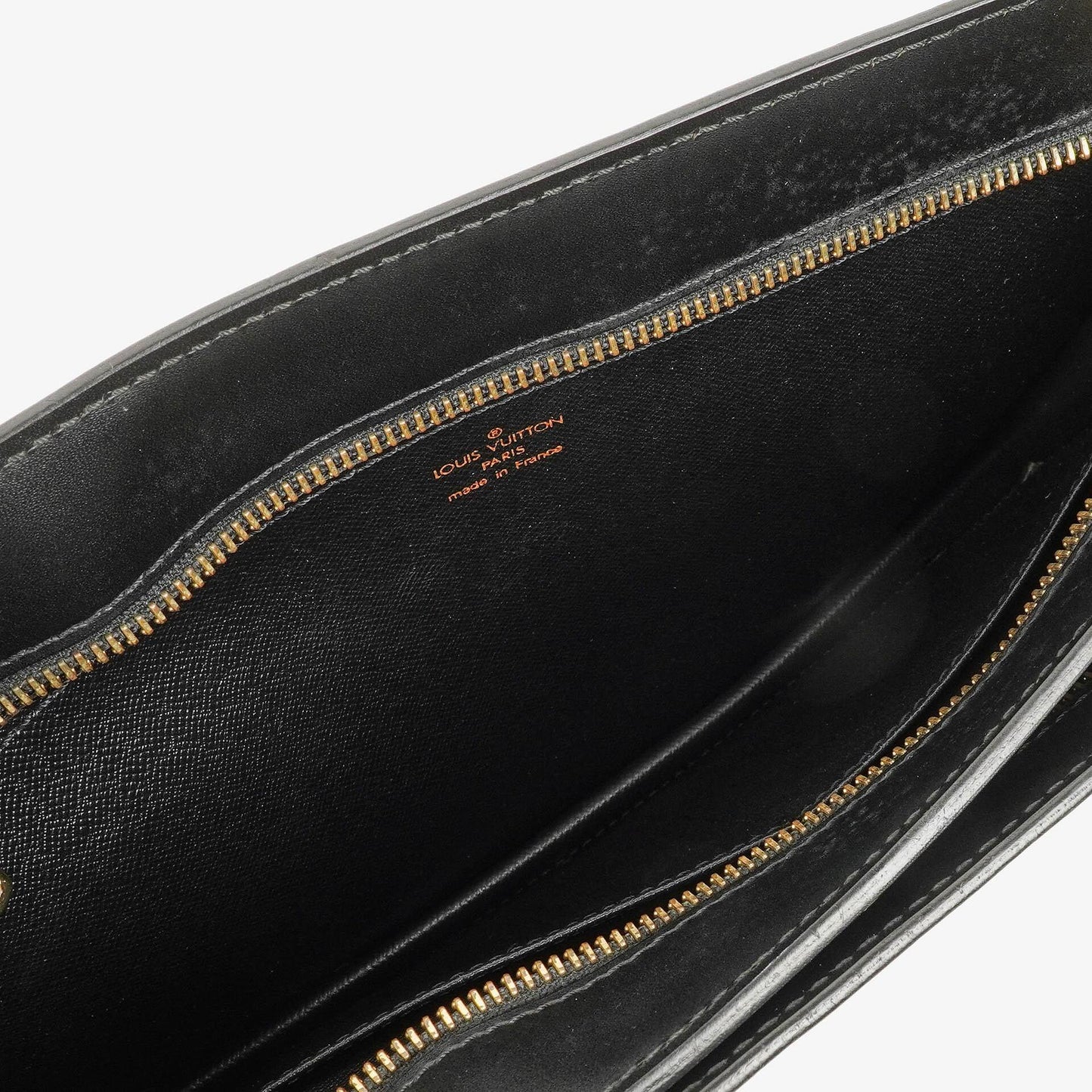 Louis Vuitton Enghien Schultertasche aus schwarzem Epi-Leder