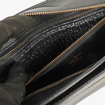 Louis Vuitton Enghien Schultertasche aus schwarzem Epi-Leder