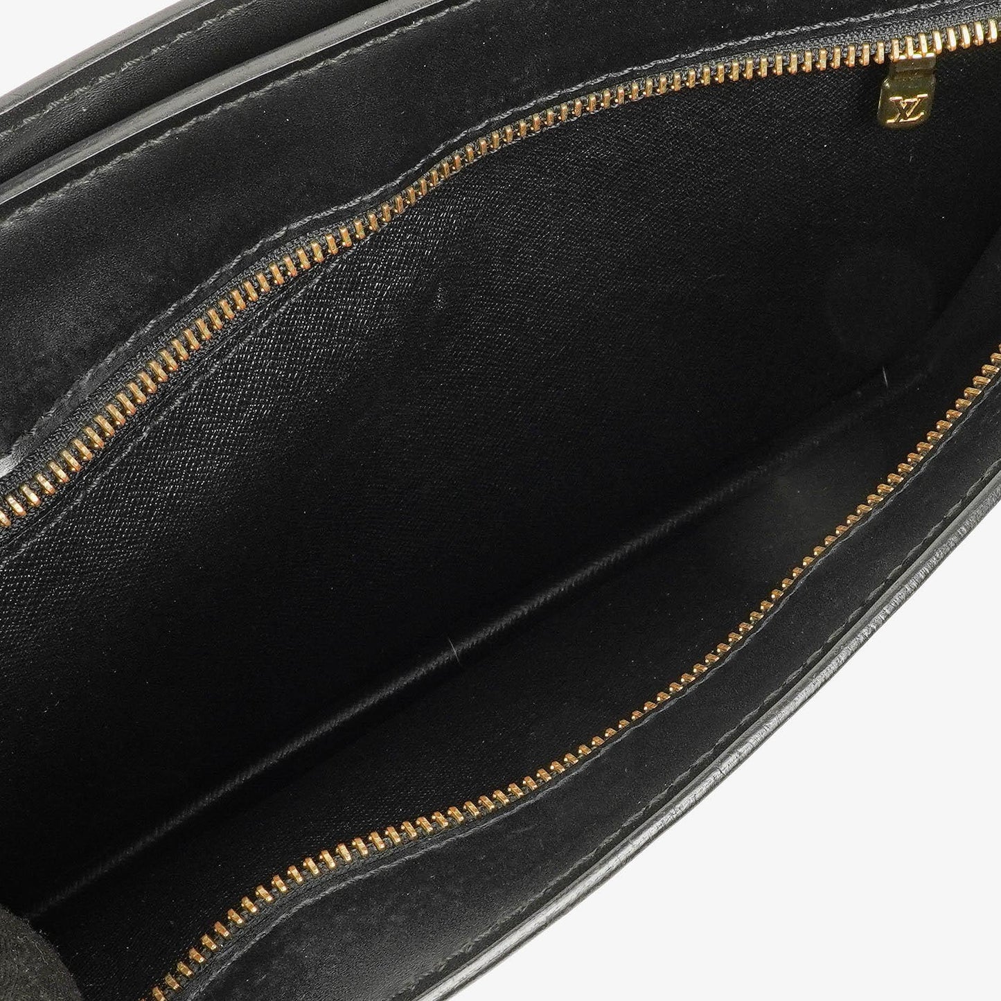 Louis Vuitton Enghien Schultertasche aus schwarzem Epi-Leder