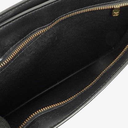 Louis Vuitton Enghien Schultertasche aus schwarzem Epi-Leder