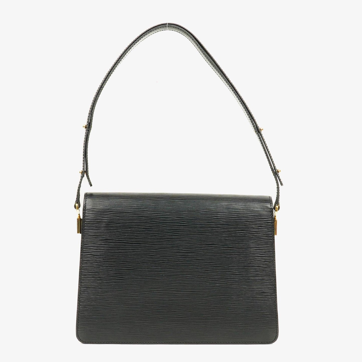 Louis Vuitton Hoche Schultertasche aus Epi-Leder in Schwarz und Rot