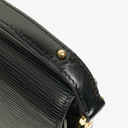 Louis Vuitton Hoche Schultertasche aus Epi-Leder in Schwarz und Rot