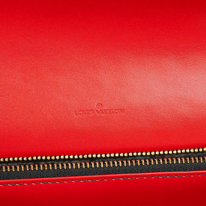 Louis Vuitton Hoche Schultertasche aus Epi-Leder in Schwarz und Rot