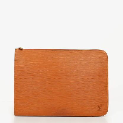 Louis Vuitton Epi Leder Poche Documents Portfolio-Etui