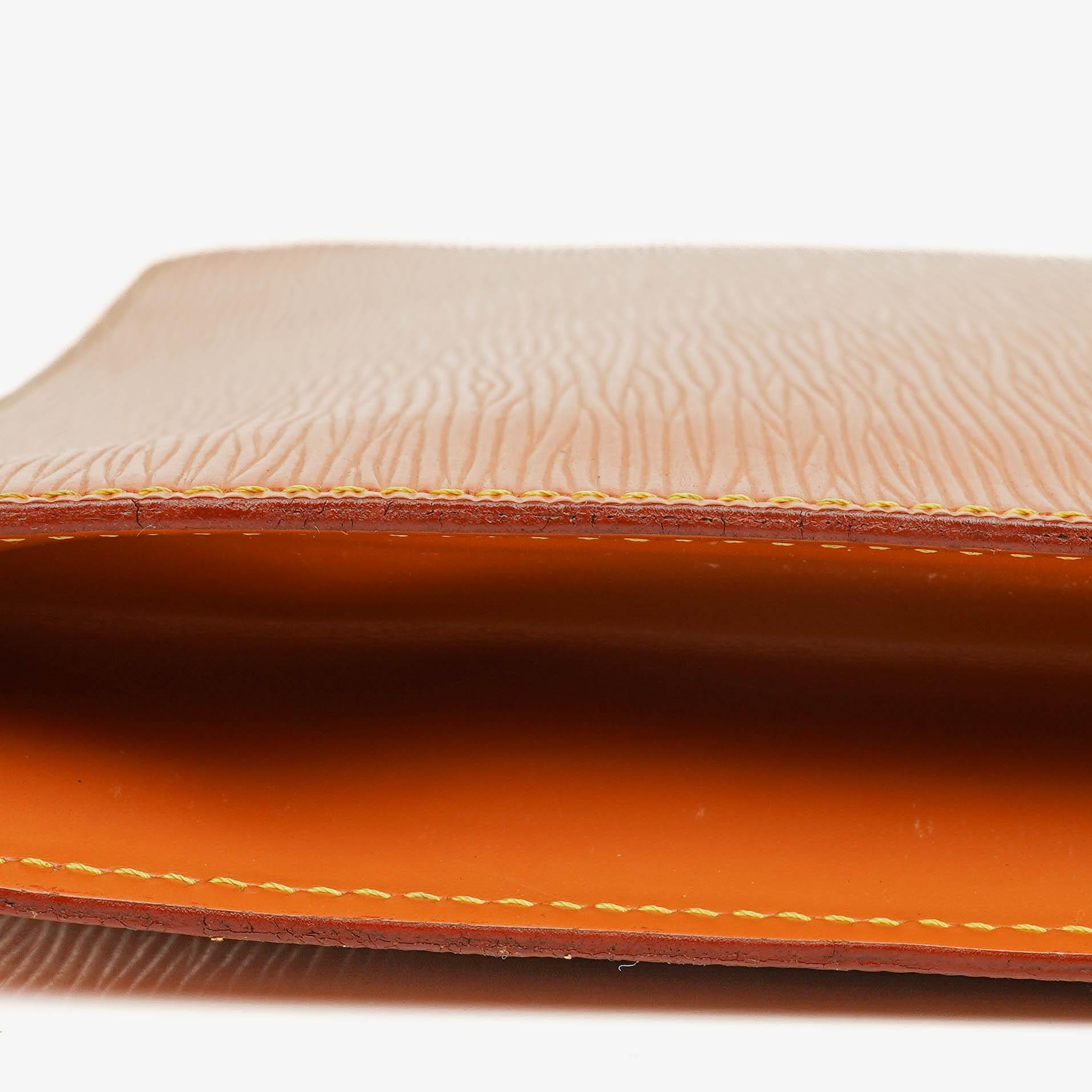 Louis Vuitton Epi Leder Poche Documents Portfolio-Etui