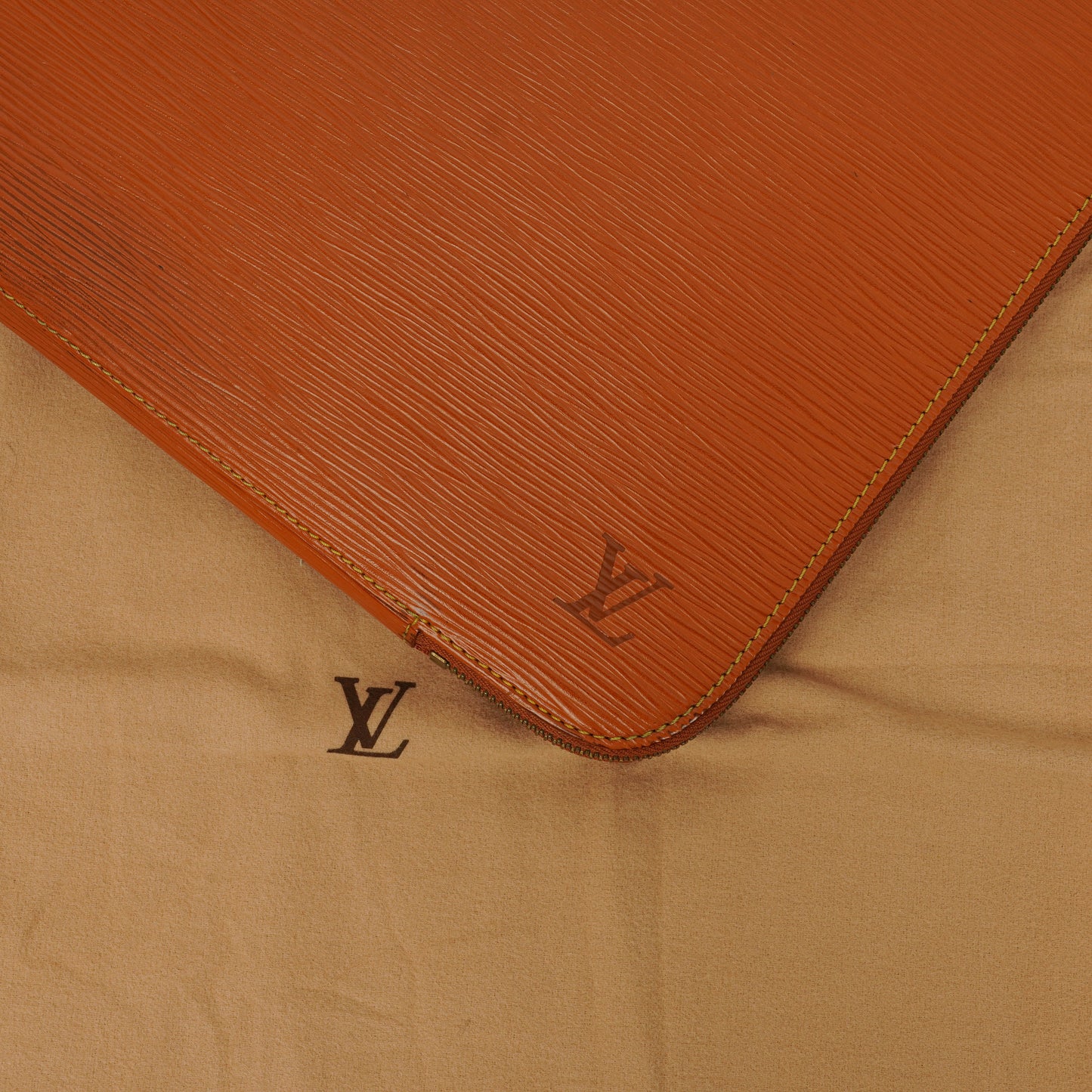 Louis Vuitton Epi Leder Poche Documents Portfolio-Etui