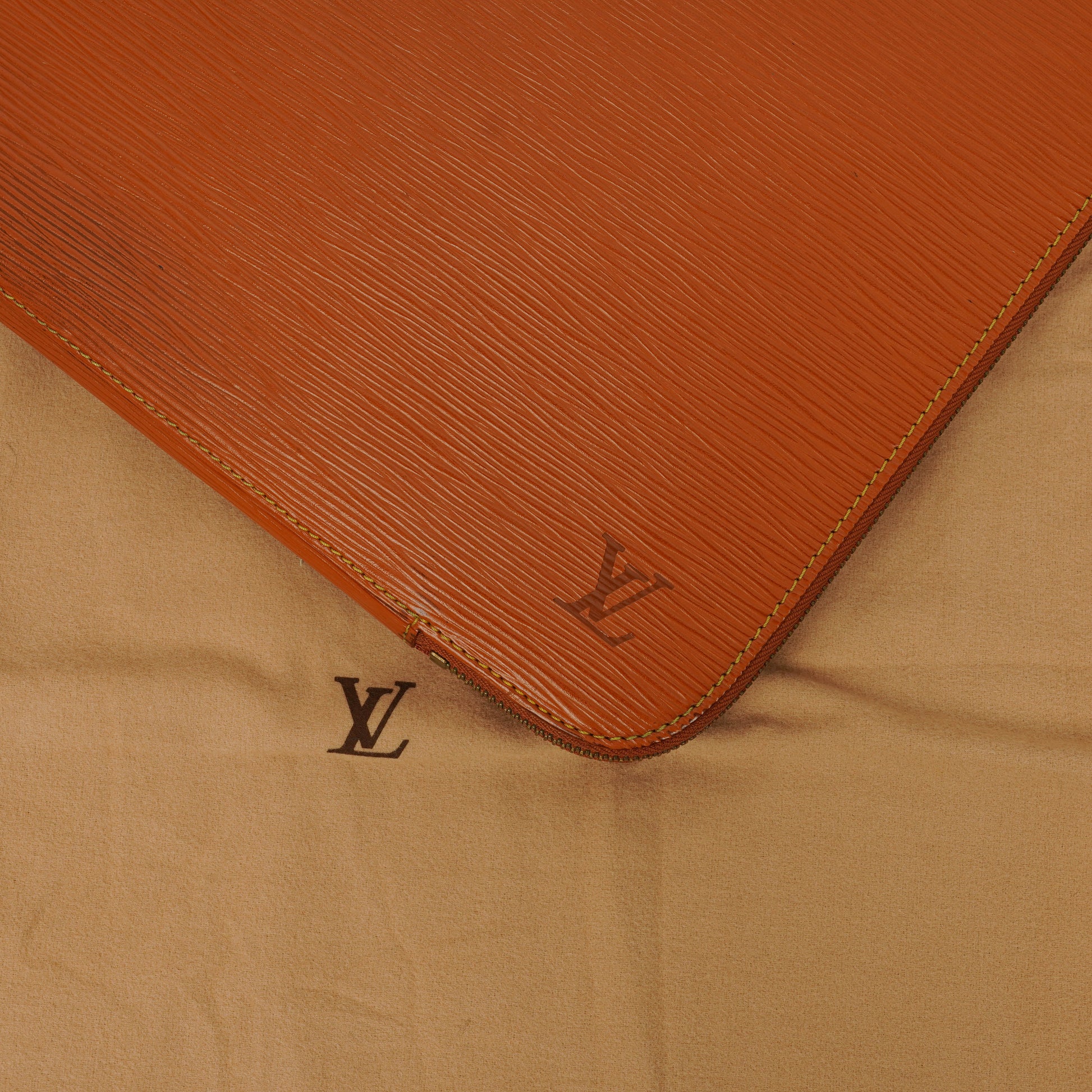 Louis Vuitton Epi Leder Poche Documents Portfolio-Etui