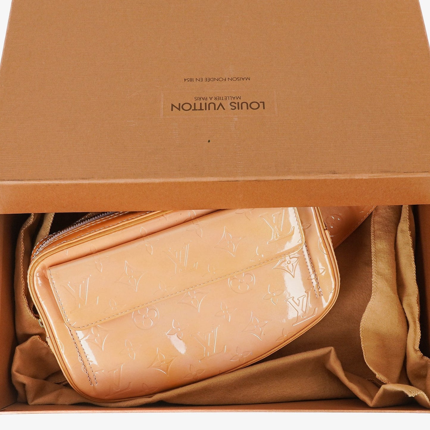 Louis Vuitton Fulton Waist Tasche aus Monogram Vernis