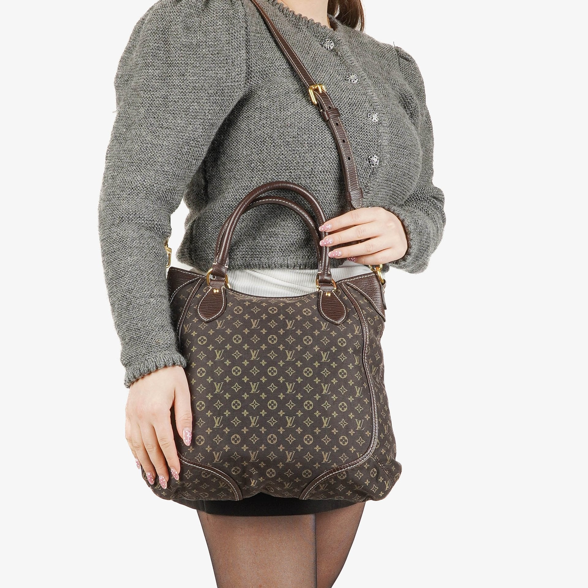 Louis Vuitton Idylle Angele Monogram Schultertasche in Fusain