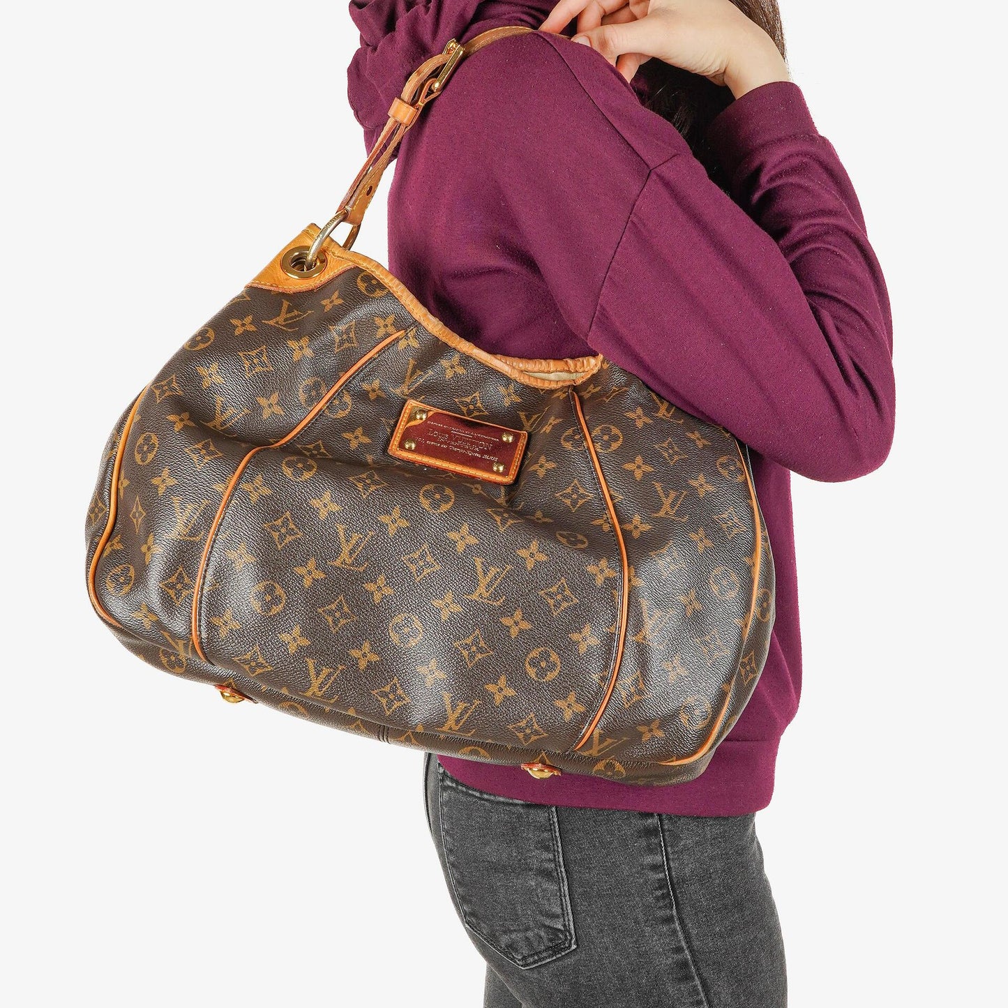 Louis Vuitton Galliera PM Schultertasche aus Monogram Canvas