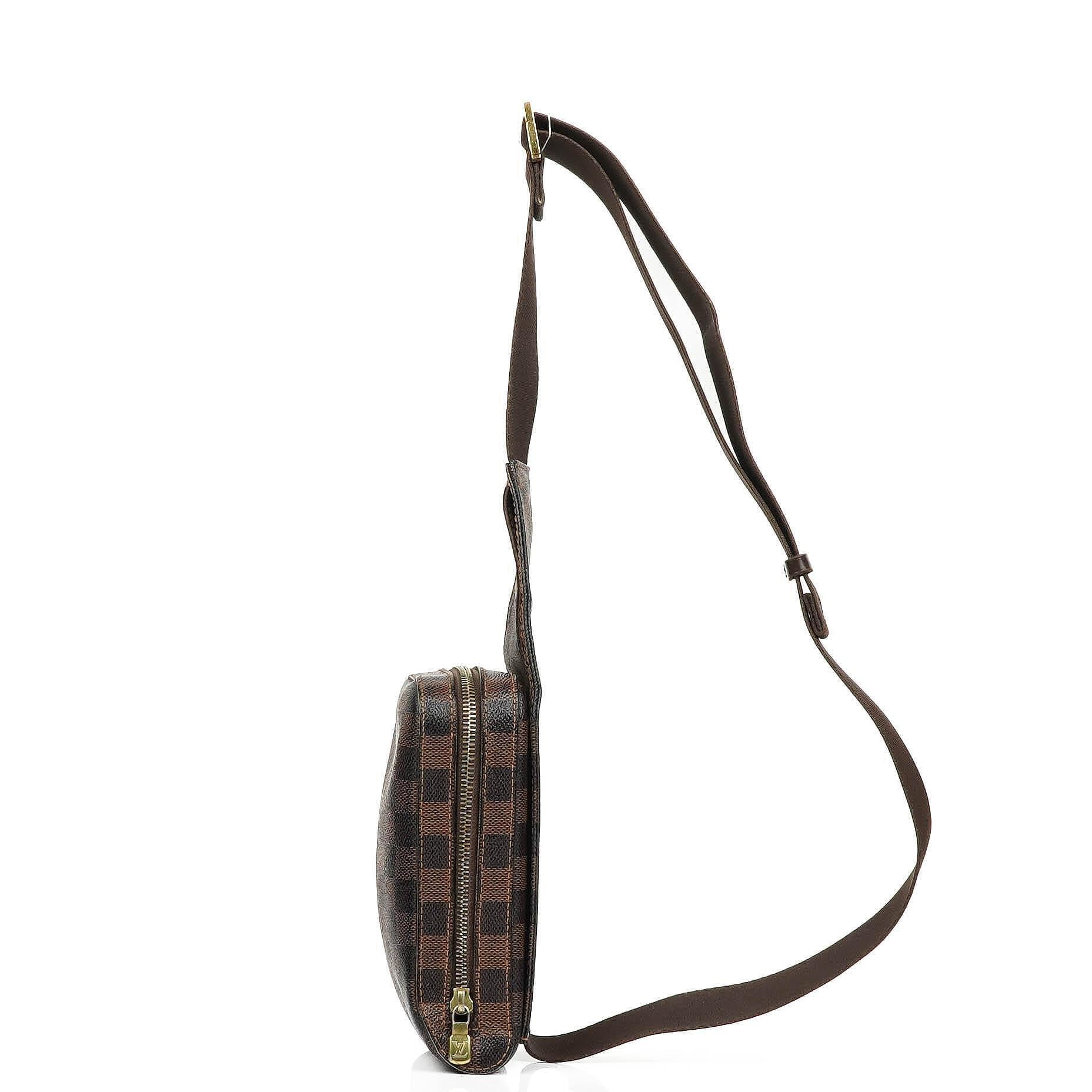 Louis Vuitton Geronimos Damier Ebene Canvas Crossbody Bauchtasche, 2010