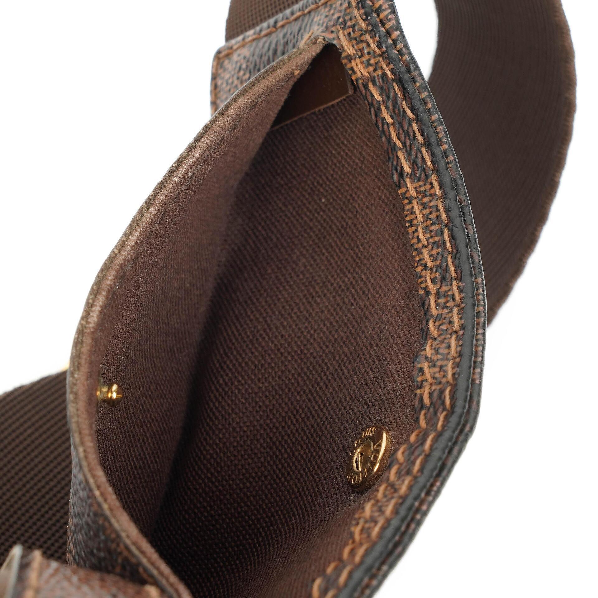 Louis Vuitton Geronimos Damier Ebene Canvas Crossbody Bauchtasche, 2010