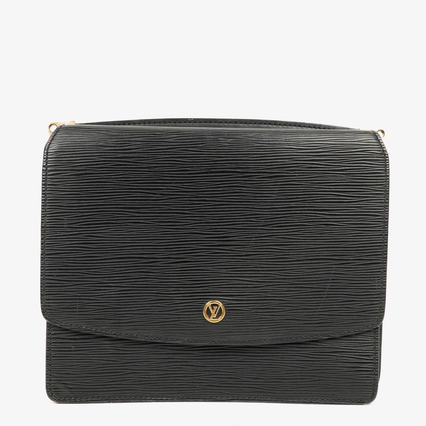 Louis Vuitton Grenelle Tasche aus schwarzem Epi Leder