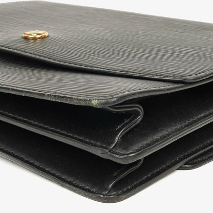 Louis Vuitton Grenelle Tasche aus schwarzem Epi Leder