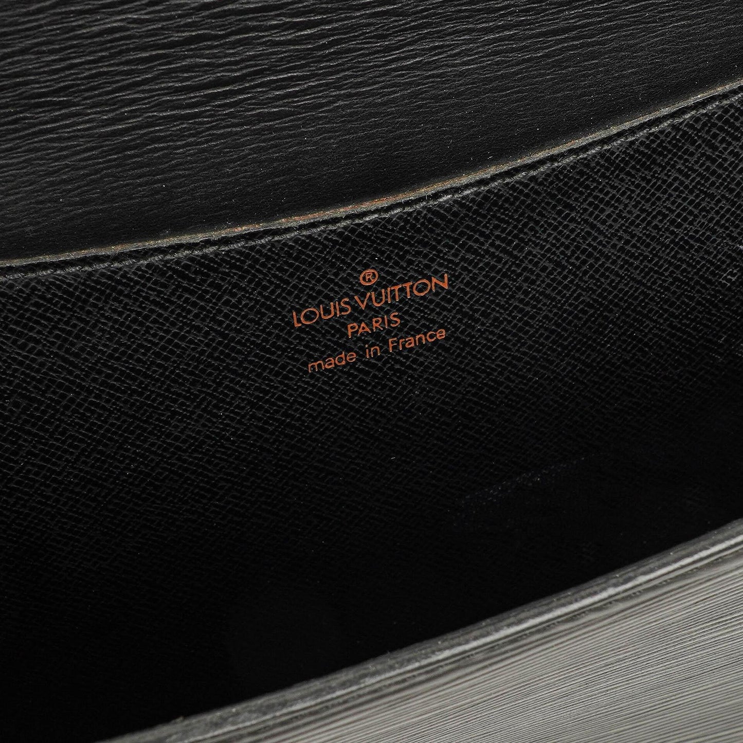 Louis Vuitton Grenelle Tasche aus schwarzem Epi Leder