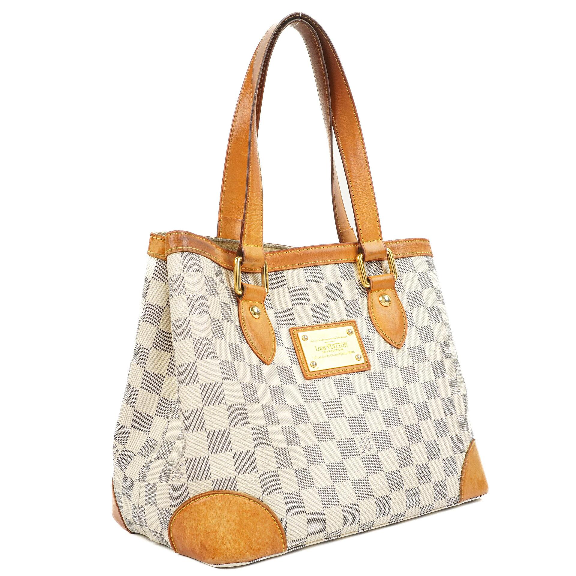 Louis Vuitton Hampstead Damier Azure Schultertasche