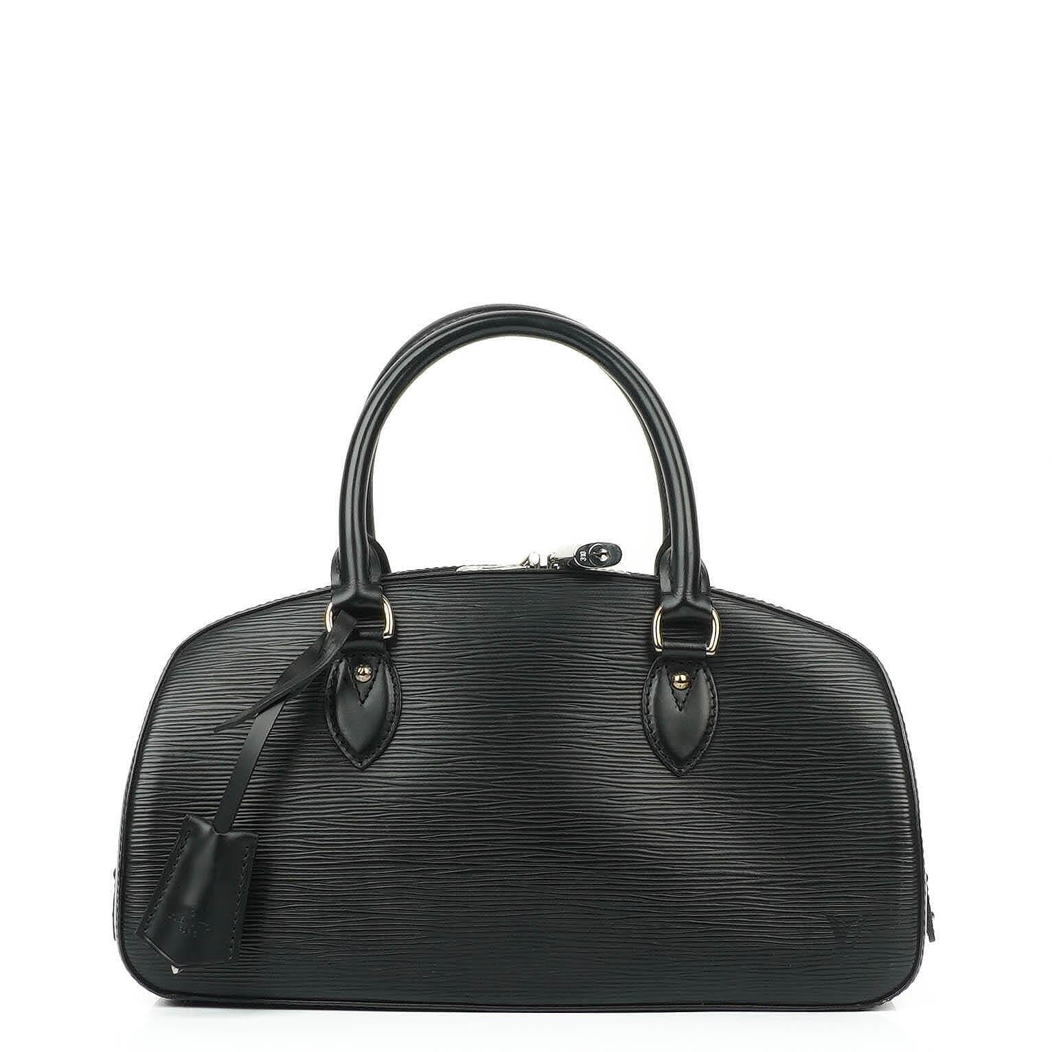 Louis Vuitton Jasmin Schwarz EPI Leder Handtasche
