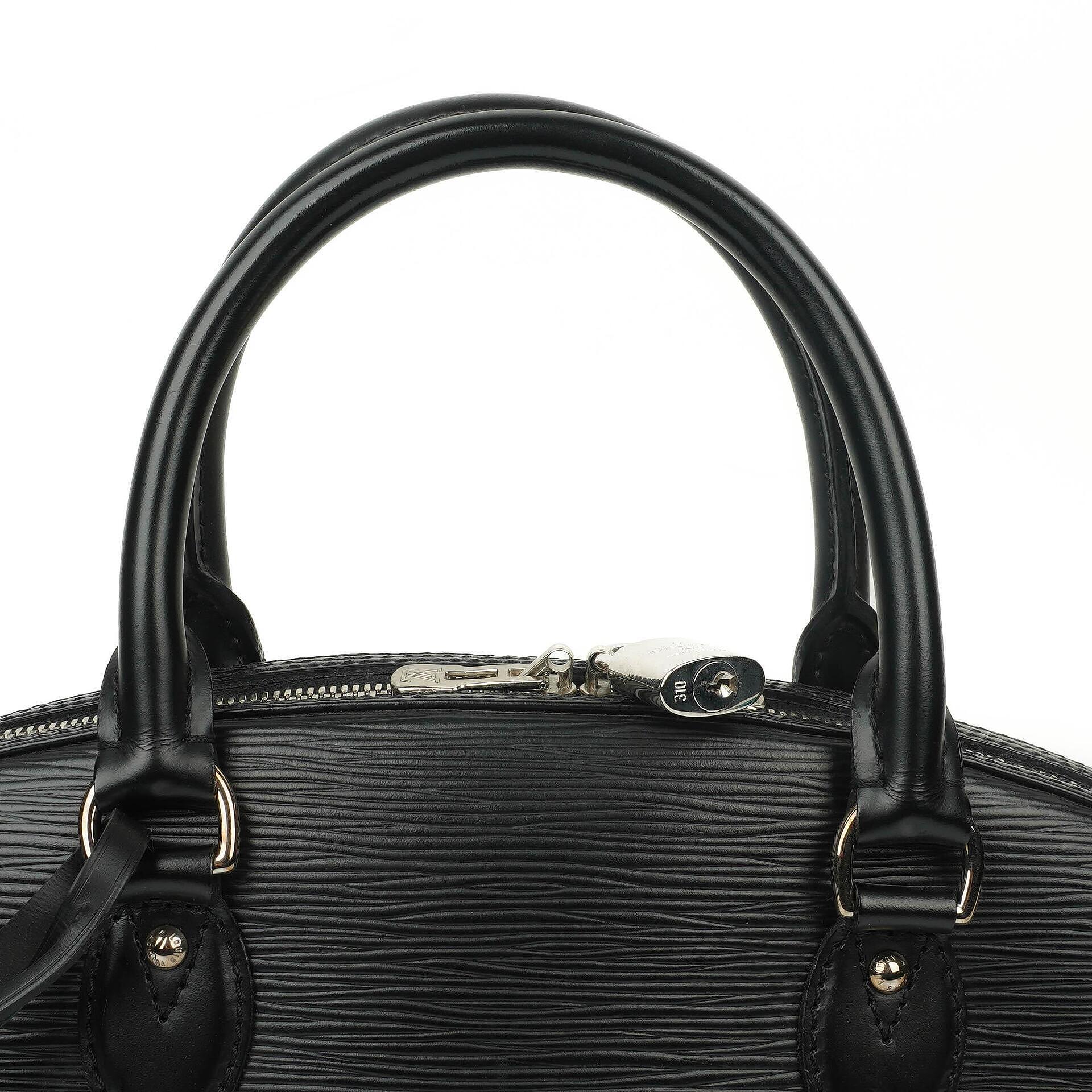 Louis Vuitton Jasmin Schwarz EPI Leder Handtasche