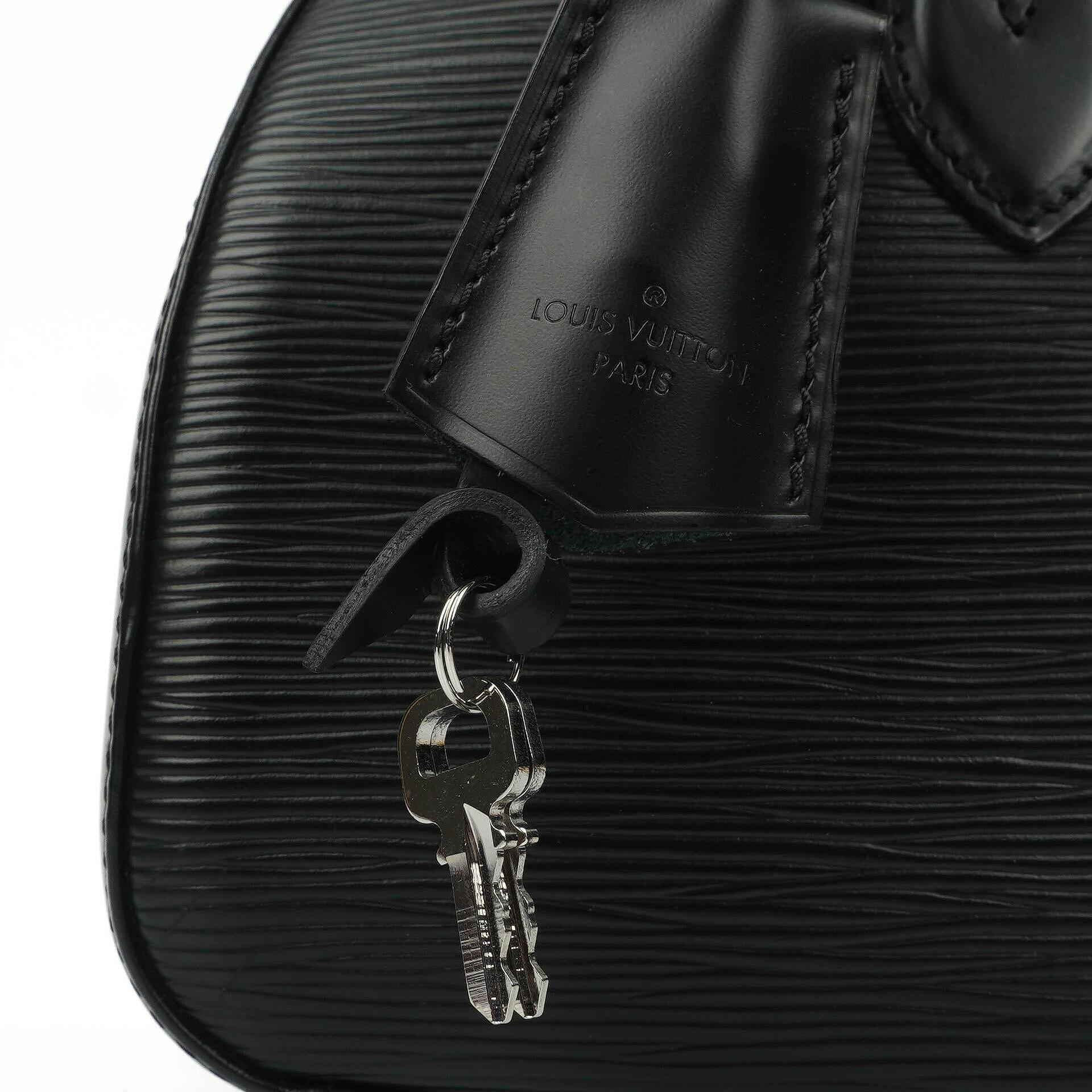 Louis Vuitton Jasmin Schwarz EPI Leder Handtasche
