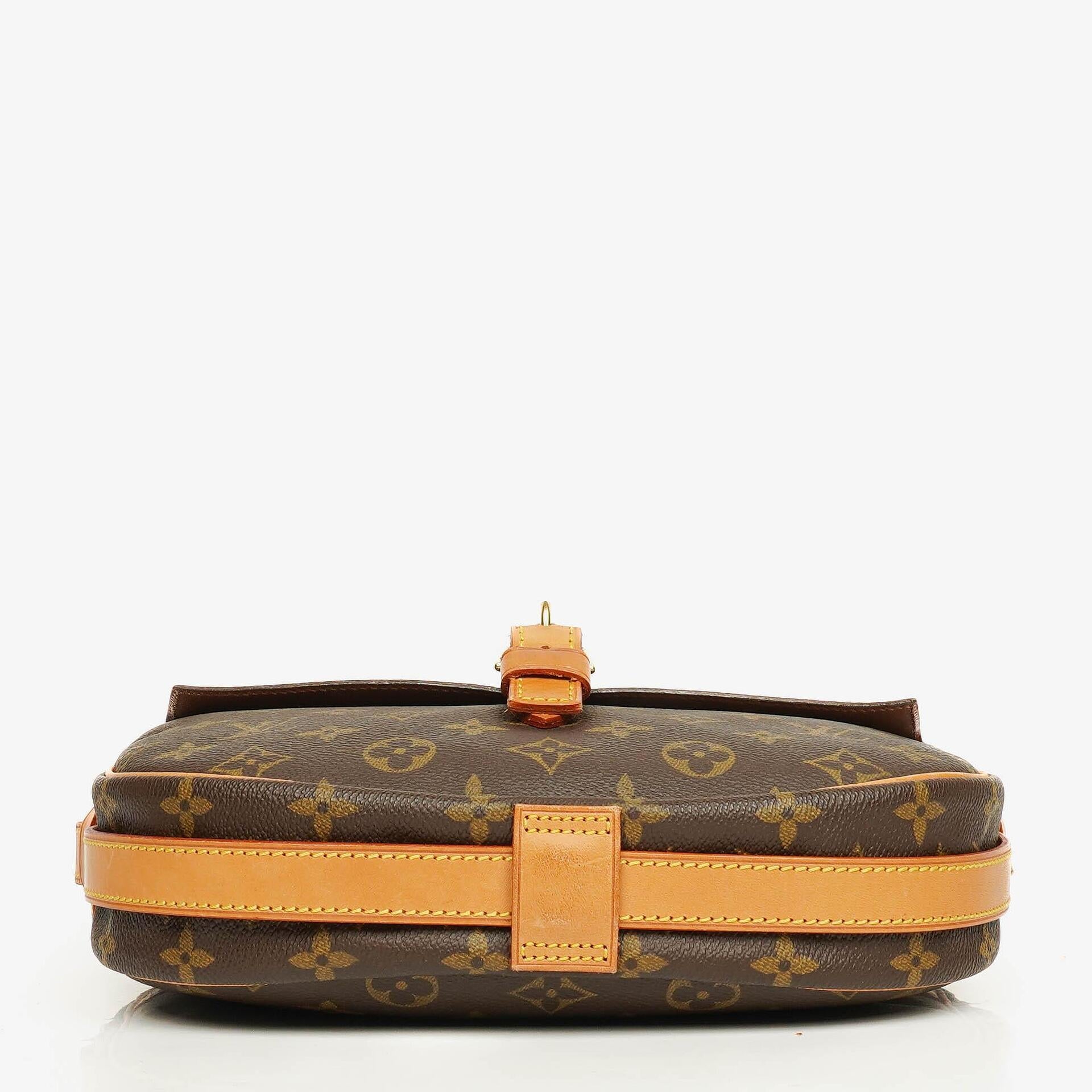 Louis Vuitton Jeune Fille GM Umhängetasche aus Monogramm Canvas
