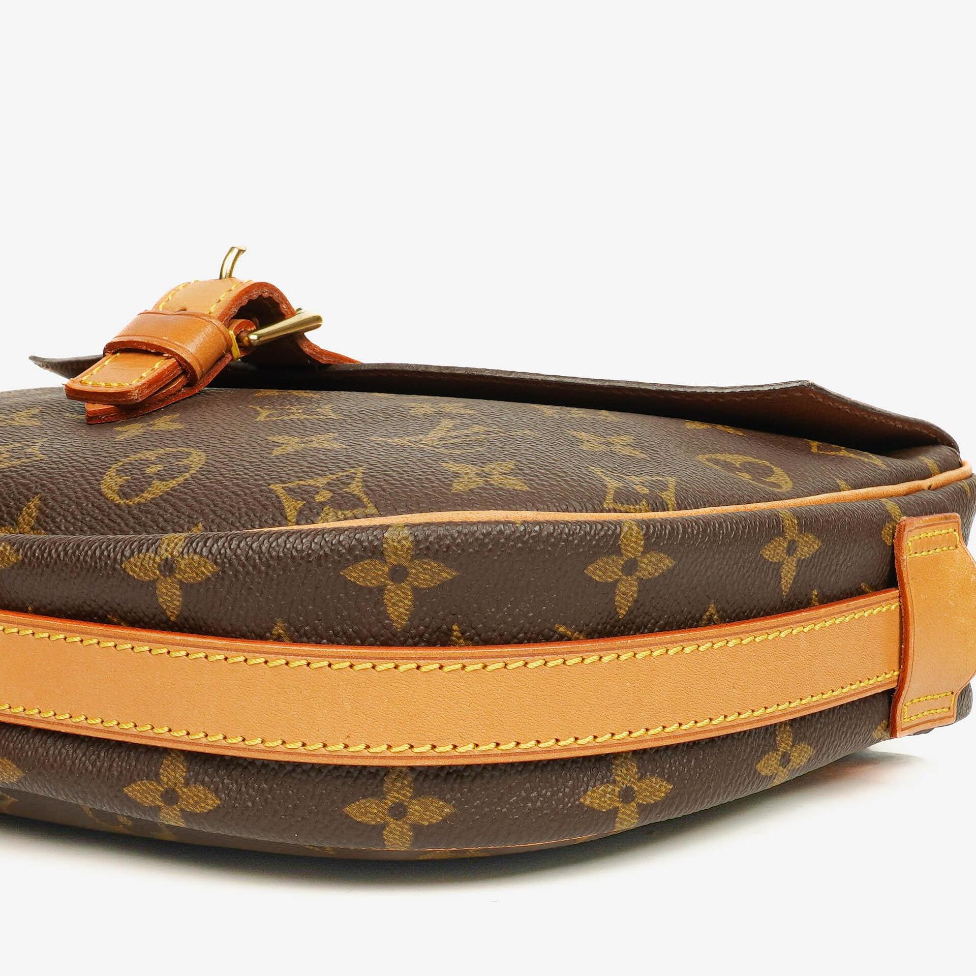 Louis Vuitton Jeune Fille GM Umhängetasche aus Monogramm Canvas