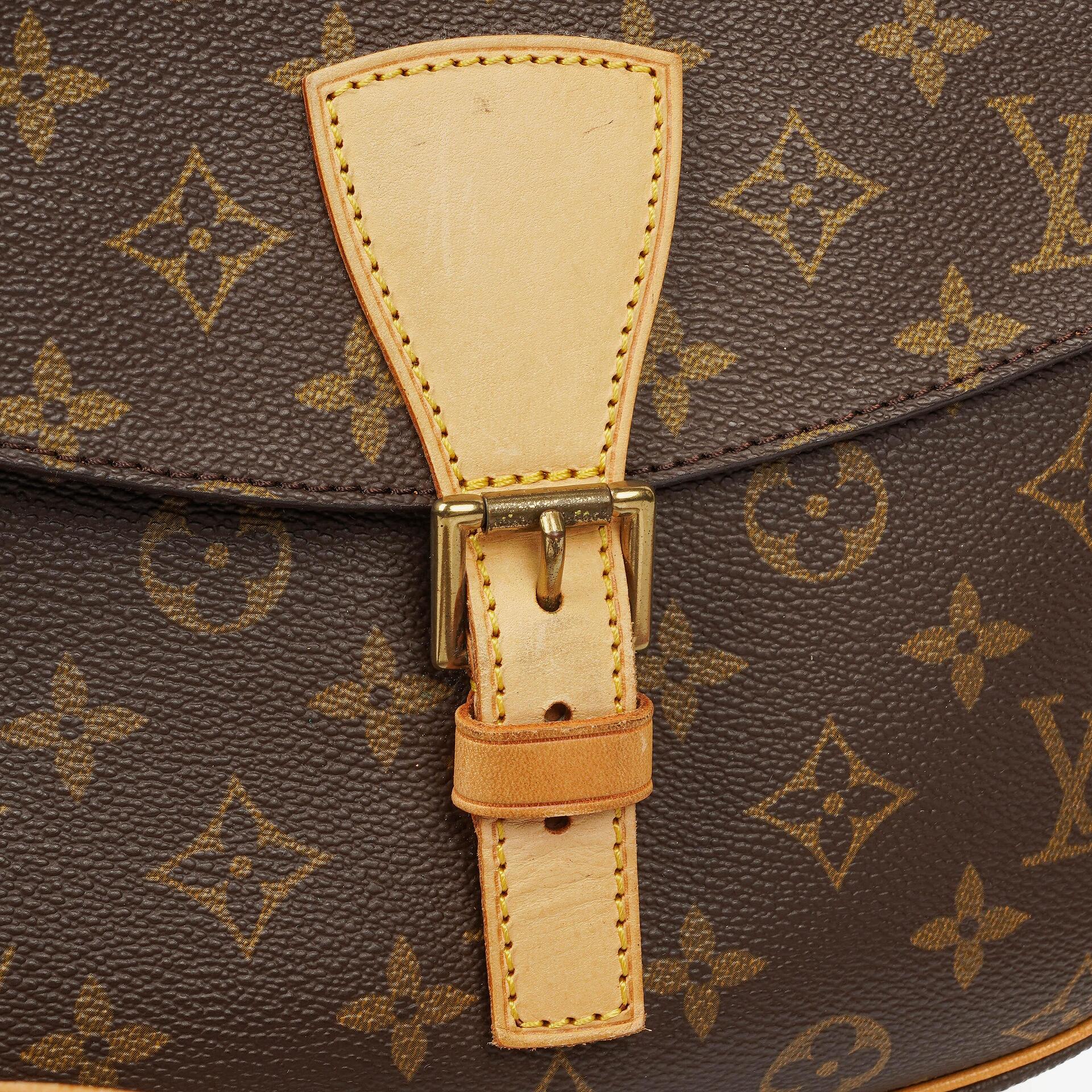Louis Vuitton Jeune Fille MM Umhängetasche aus Monogram Canvas