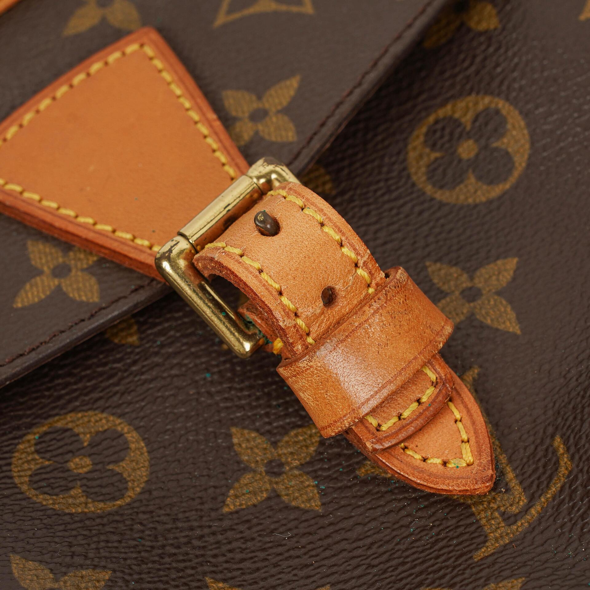 Louis Vuitton Jeune Fille MM Monogram Canvas Umhängetasche